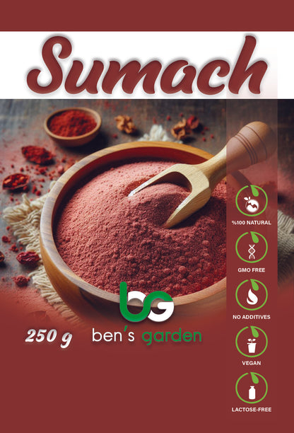 Ben’s Garden Sumach Gewürz, Sumak gemahlen 250g