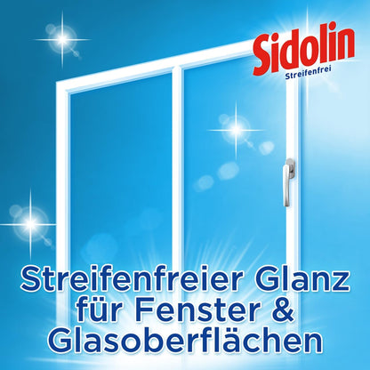 Sidolin Zitrus, Glasreiniger mit Abperl-Effekt 500 ml