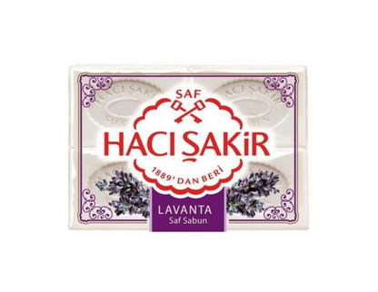 Haci Sakir Kernseife Lavendel 4x150g