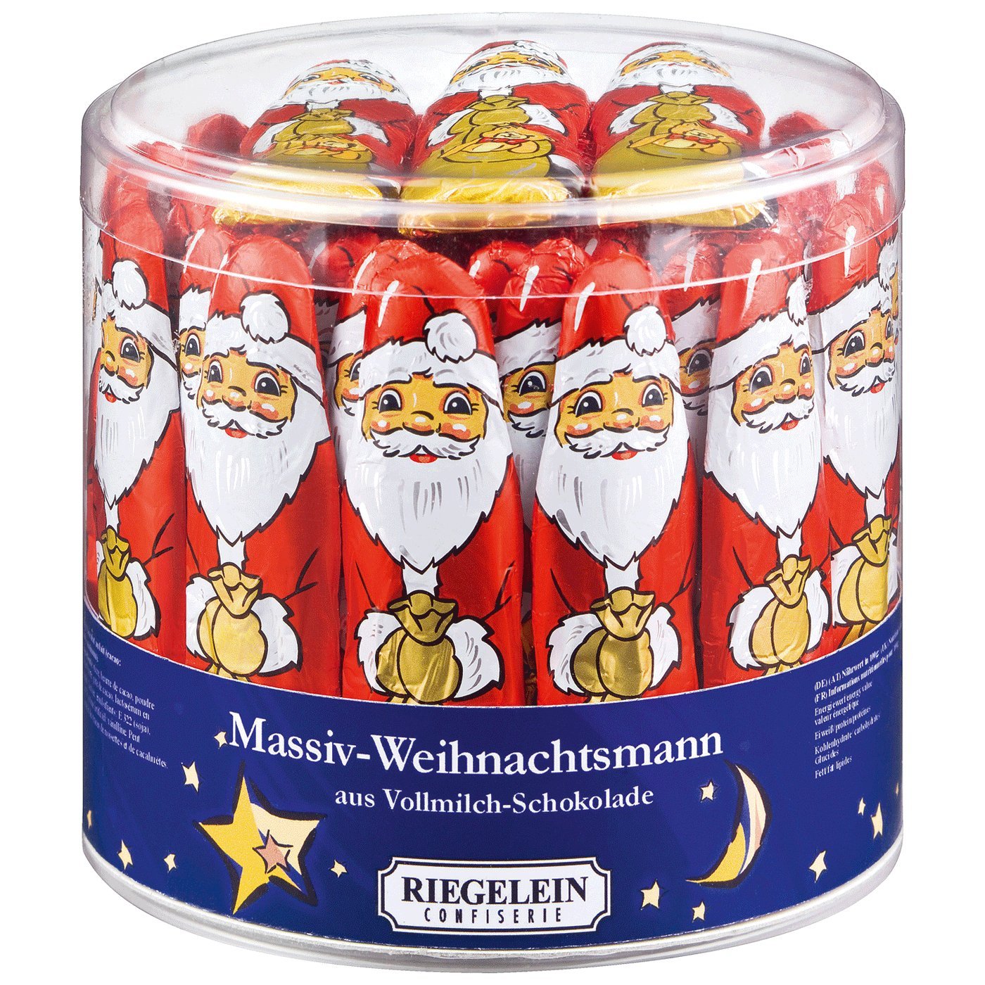 Storz Riegelein Weihnachtsmann massiv 65 x 12.5g