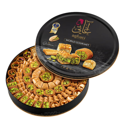 Aghati Baklava, Orientalische Köstlichkeiten  Gemischte Baklava  500g, Premium Qualität