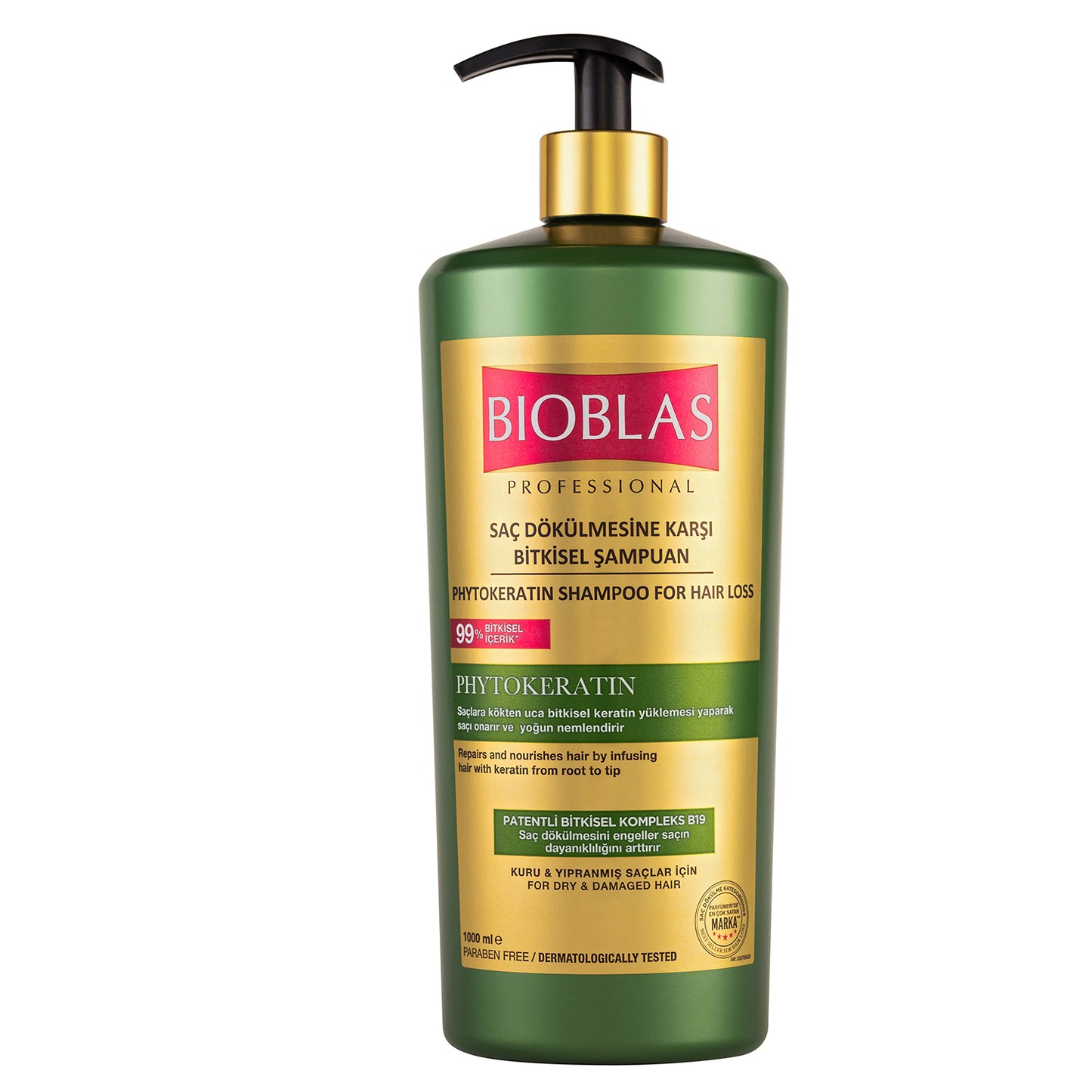 Bioblas Phytokeratin Shampoo Anti Haarausfall 1000 ml