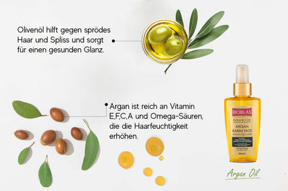 Bioblas Arganöl Reparierendes Haarpflegeöl: Für Tiefenwirksame Reparatur und Glanz 100 ml