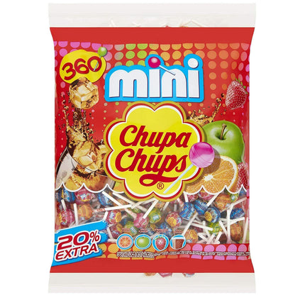 Chupa Chups Mini Classic Lutscher 360er Nachfüllbeutel, 1er Pack (1 x 2160g)