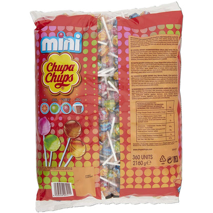 Chupa Chups Mini Classic Lutscher 360er Nachfüllbeutel, 1er Pack (1 x 2160g)