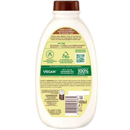 Garnier Wahre Schätze Pflegeshampoo Kokosmilch & Macadamia - 400ml