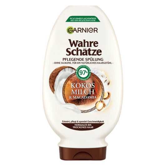 Garnier Wahre Schätze Pflegende Spülung Kokosmilch & Macadamia 250ml