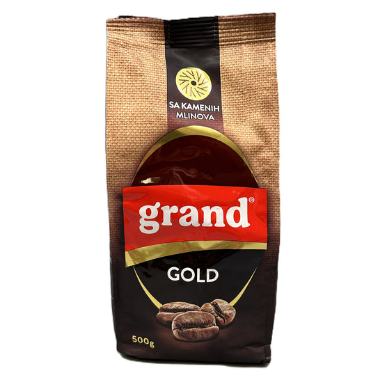 Grand Kafa Kava Kaffee Gold gemahlen 500g Grand Prom