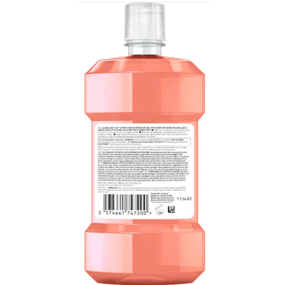 Listerine Smart Kidz Mundspülung, 500ml, Alkoholfrei, Zuckerfrei, Mild