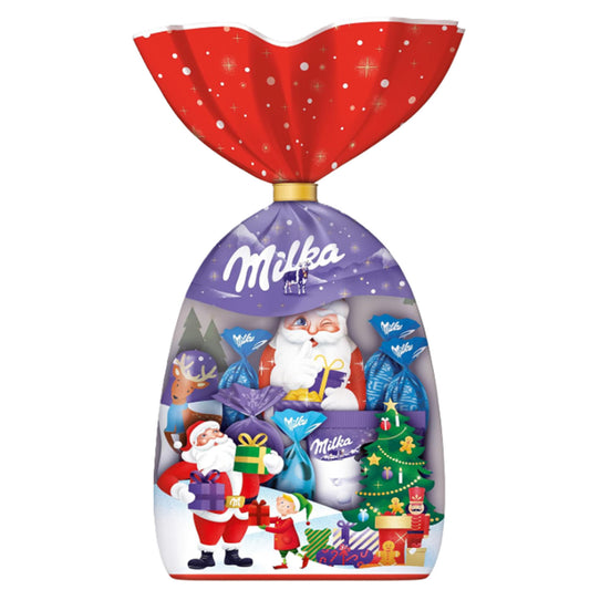 Milka Weihnachtsmischung 1 x 126g (Weihnachtsschokolade Mix-100% Alpenmilch)