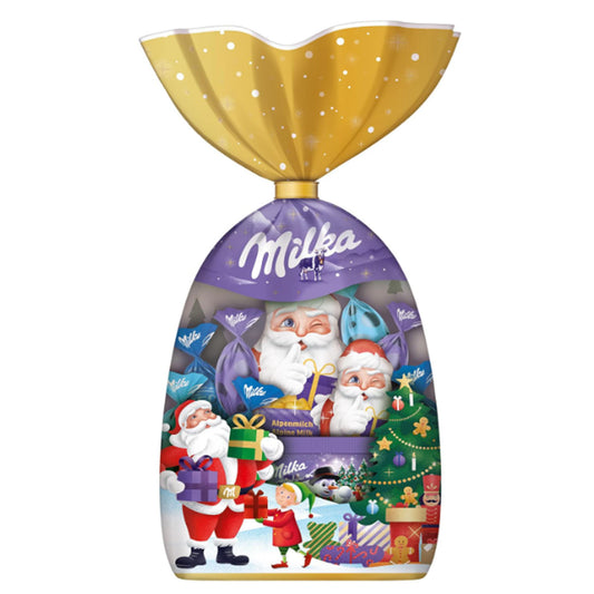 Milka Weihnachtsmischung 1 x 224g (Weihnachtsschokolade Mix-100% Alpenmilch)