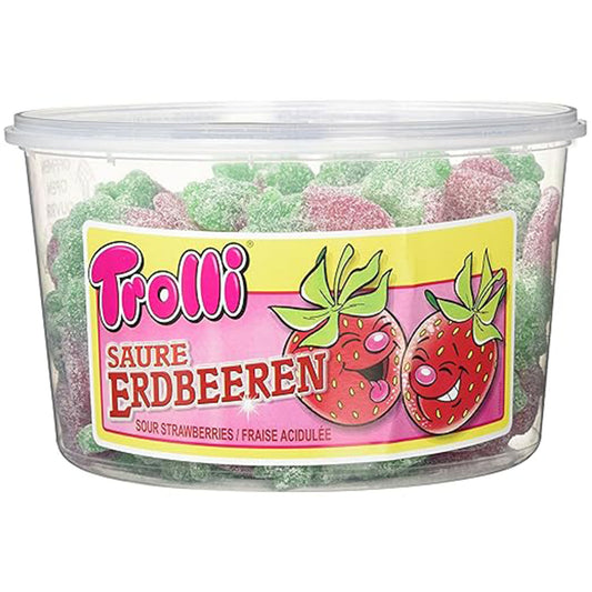 Trolli Saure Erdbeeren 150St/1200g (1 x 1.2 kg)